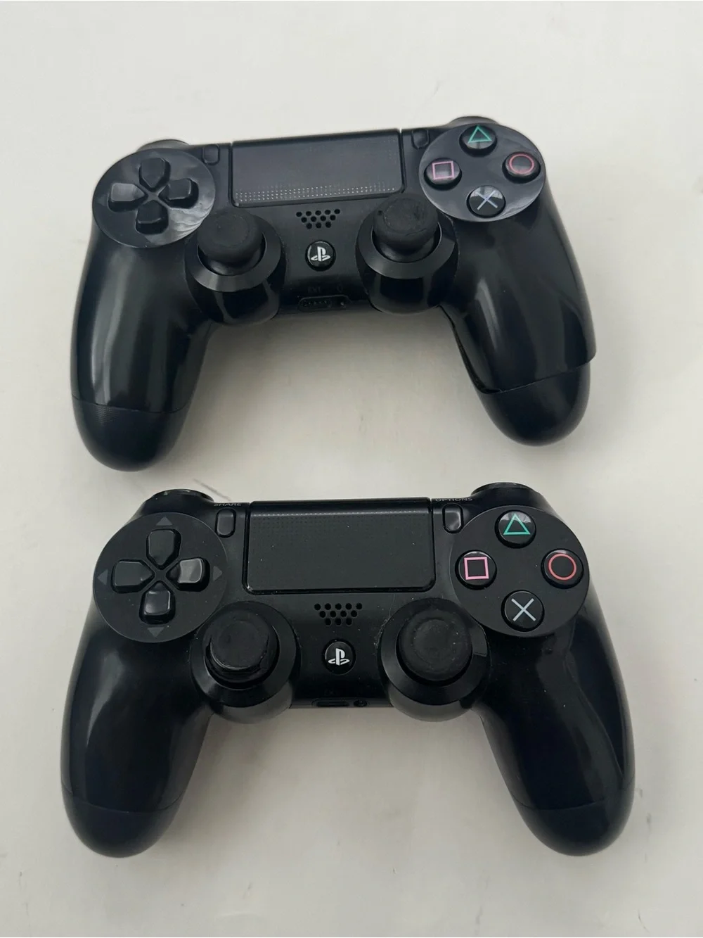 Lot of 2 Sony PlayStation 4 DualShock 4 Wireless Controllers CUH-ZCT2U AS-IS